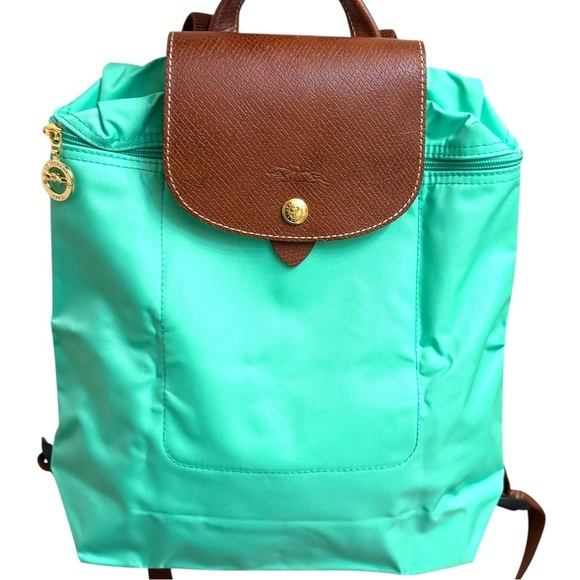 Longchamp le pliage green backpack main image 5